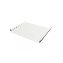 ГРАНД ЛАЙН Кликфальц Pro Gofr Grand Line 0,45 Drap с пленкой на замках RAL 9003 сигнальный белый