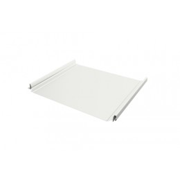 ГРАНД ЛАЙН Кликфальц Pro Grand Line 0,45 Drap с пленкой на замках RAL 9003 сигнальный белый