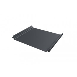 ГРАНД ЛАЙН Кликфальц Pro Grand Line 0,45 Drap ST с пленкой на замках RAL 7024 мокрый асфальт