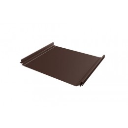 ГРАНД ЛАЙН Кликфальц Pro Grand Line 0,45 Drap с пленкой на замках RAL 8017 шоколад