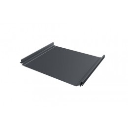 ГРАНД ЛАЙН Кликфальц Pro Grand Line 0,45 Drap с пленкой на замках RAL 7024 мокрый асфальт