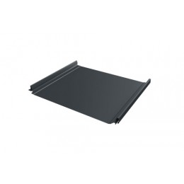 ГРАНД ЛАЙН Кликфальц Pro Grand Line 0,45 Drap с пленкой на замках RAL 7016 антрацитово-серый