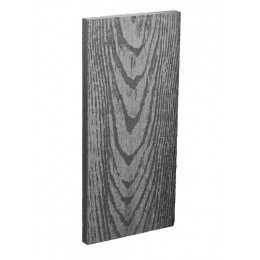 Штакетник ДПК Grand Line 97x12 тиснение с двух сторон Графит 1,2м (ШТх2)